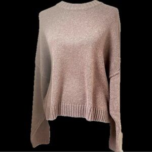 UGG super soft Luissa crew neck sweater in Walnut L